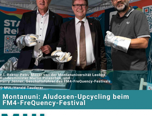 Montanuni: Aludosen-Upcycling beim FM4-FreQuency-Festival