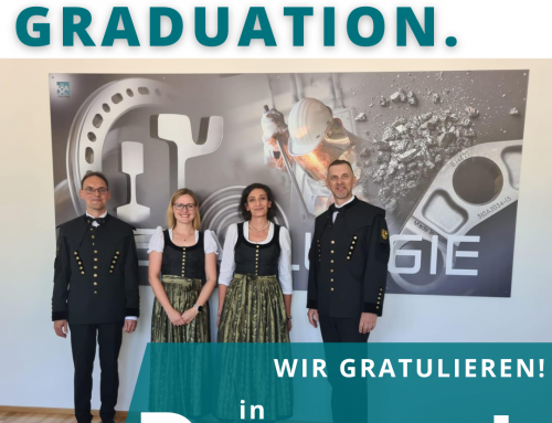 HAPPY GRADUATION_Wir gratulieren zur Dr.in mont.!