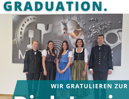 HAPPY GRADUATION. Wir gratulieren zur Dipl. Ing. in